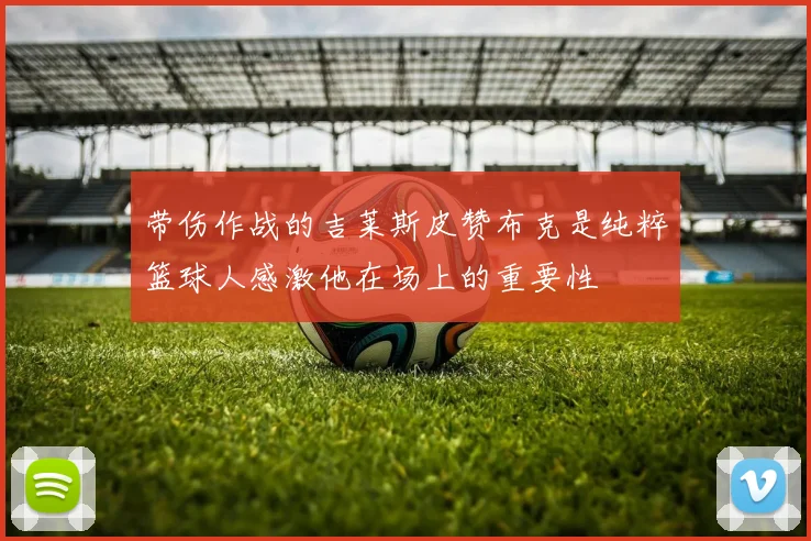 带伤作战的吉莱斯皮赞布克是纯粹篮球人感激他在场上的重要性